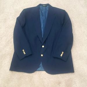 XXL Vintage American Trend heavy duty sport jacket gold logo buttons Cambridge